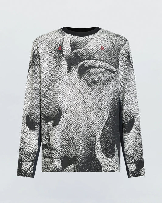 KUSIKOHC 24AW PRINTED LONG SLEEVE